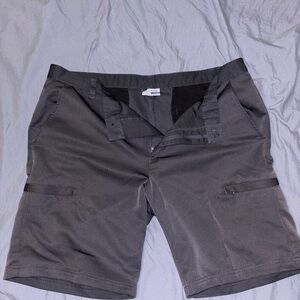 Izod Dark Gray Cargo Shorts for Men